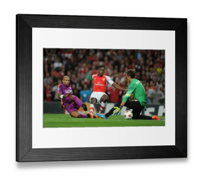 Framed Print : Arsenal's Danny Welbeck Scores Stunning Goal Against Galatasaray in Champions League Framed Print : Arsenal's Danny Welbeck Scores Stunning Goal Against Galatasaray in Champions League