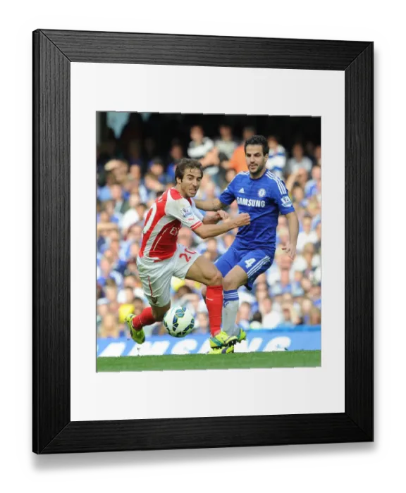 Framed Print : Flamini vs. Fabregas: A Legendary Rivalry Reignites - Chelsea vs. Arsenal, Premier League 2014-15 Framed Print : Flamini vs. Fabregas: A Legendary Rivalry Reignites - Chelsea vs. Arsenal, Premier League 2014-15