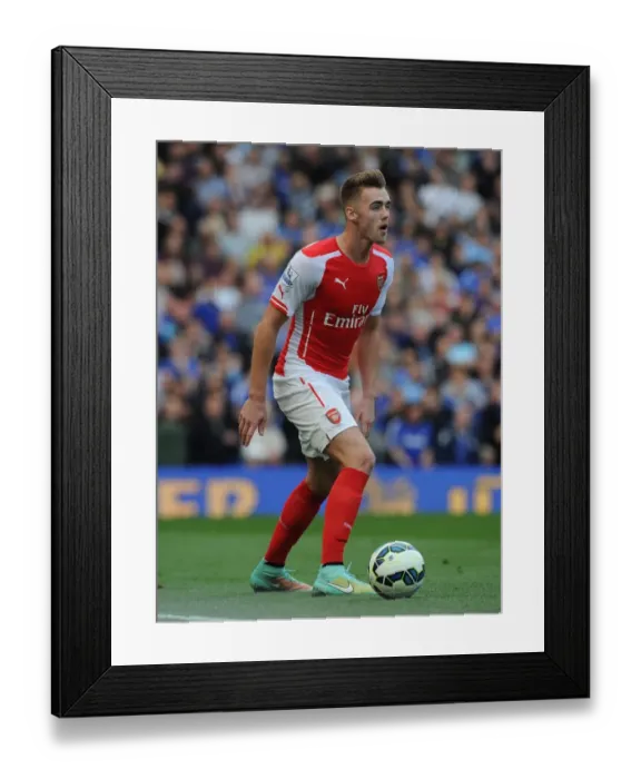 Framed Print : Intense Rivalry: Calum Chambers vs. Chelsea (2014-15 Premier League)