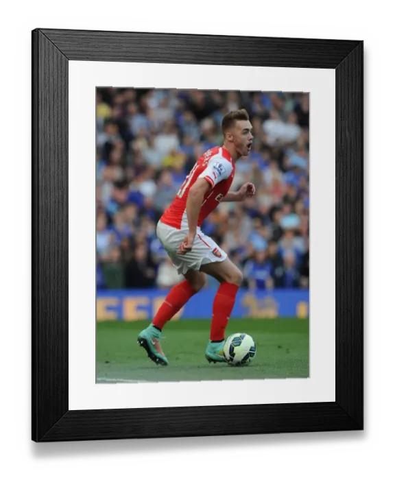 Framed Print : Intense Rivalry: Calum Chambers vs. Chelsea (2014-15 Premier League) Framed Print : Intense Rivalry: Calum Chambers vs. Chelsea (2014-15 Premier League)
