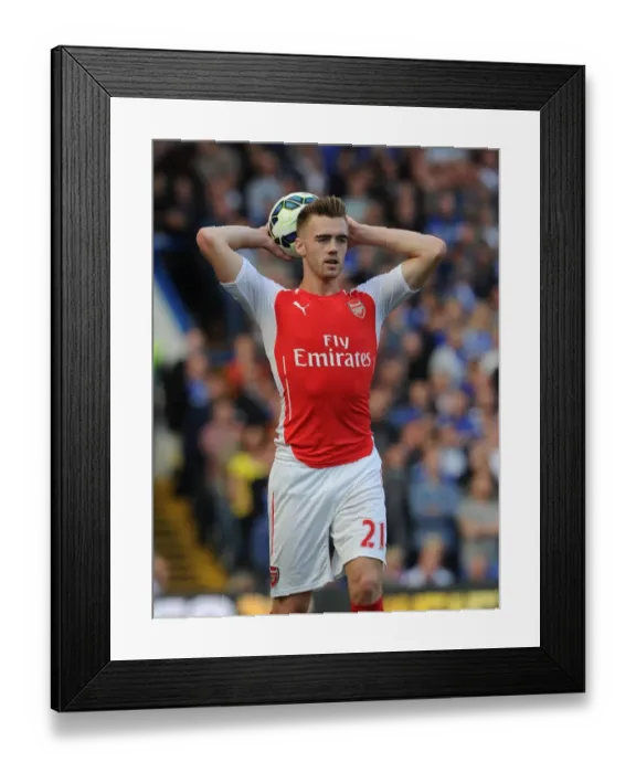 Framed Print : Intense Rivalry: Calum Chambers vs. Chelsea (2014-15 Premier League) Framed Print : Intense Rivalry: Calum Chambers vs. Chelsea (2014-15 Premier League)