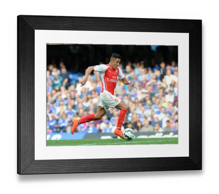 Framed Print : Clash of the Titans: Chelsea vs. Arsenal - Premier League Showdown (2014-15) Framed Print : Clash of the Titans: Chelsea vs. Arsenal - Premier League Showdown (2014-15)