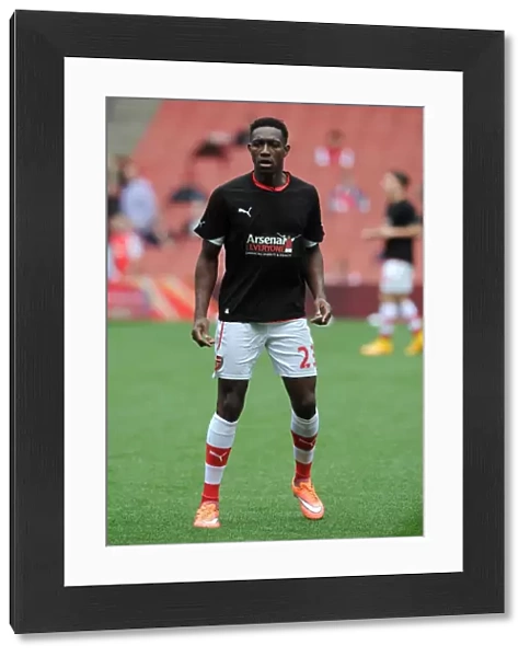 Danny Welbeck (Arsenal) in his Arsenal for Everyone T Shirt. Arsenal 2: 2 Hull City
