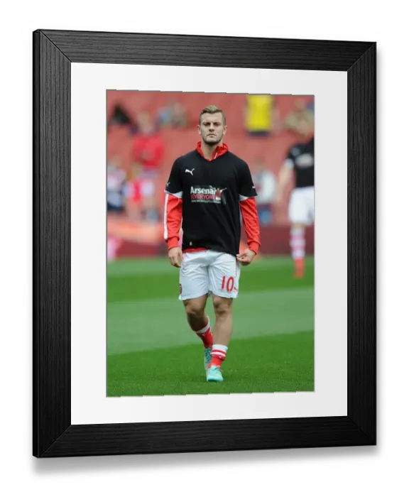 Framed Print : Jack Wilshere (Arsenal) in his Arsenal for Everyone T Shirt. Arsenal 2: 2 Hull City Framed Print : Jack Wilshere (Arsenal) in his Arsenal for Everyone T Shirt. Arsenal 2: 2 Hull City