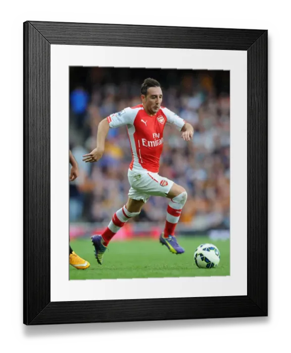 Framed Print : Santi Cazorla (Arsenal). Arsenal 2: 2 Hull City. Barclays Premier League. Emirates Stadium, 18 / 10 / 14 Framed Print : Santi Cazorla (Arsenal). Arsenal 2: 2 Hull City. Barclays Premier League. Emirates Stadium, 18 / 10 / 14