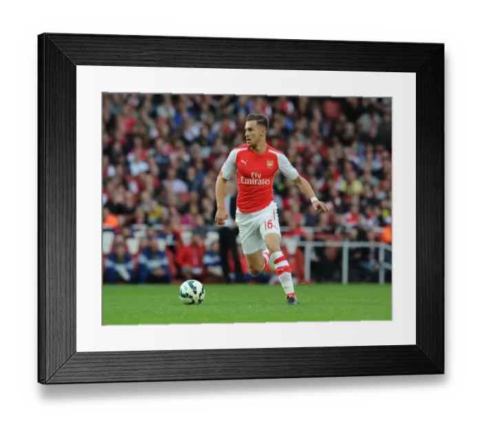 Framed Print : Aaron Ramsey in Action: Arsenal vs Hull City, Premier League 2014-15 Framed Print : Aaron Ramsey in Action: Arsenal vs Hull City, Premier League 2014-15