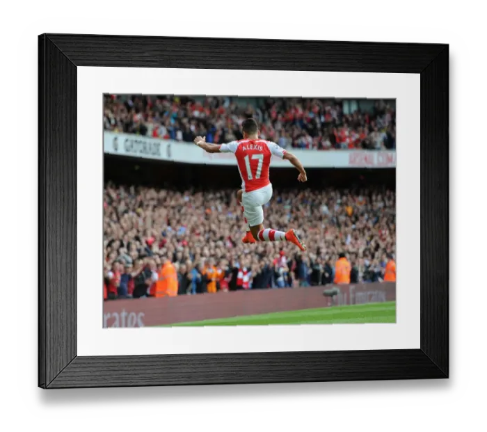 Framed Print : Alexis Sanchez's Stunner: Arsenal vs Hull City, Premier League 2014-15 Framed Print : Alexis Sanchez's Stunner: Arsenal vs Hull City, Premier League 2014-15