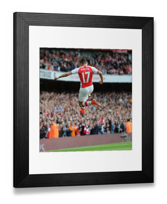 Framed Print : Alexis Sanchez's Strike: Arsenal vs Hull City, Premier League 2014-15 Framed Print : Alexis Sanchez's Strike: Arsenal vs Hull City, Premier League 2014-15