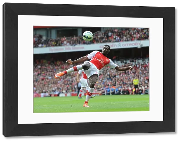 Danny Welbeck (Arsenal). Arsenal 2: 2 Hull City. Barclays Premier League. Emirates Stadium, 18  /  10  /  14