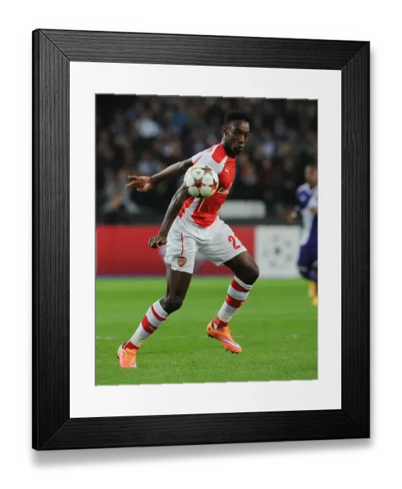 Framed Print : Arsenal's Danny Welbeck in Action during the 2014-15 UEFA Champions League Match against RSC Anderlecht Framed Print : Arsenal's Danny Welbeck in Action during the 2014-15 UEFA Champions League Match against RSC Anderlecht