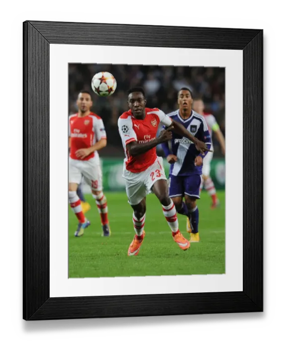 Framed Print : Arsenal's Danny Welbeck in Action during the 2014-15 UEFA Champions League Match against RSC Anderlecht Framed Print : Arsenal's Danny Welbeck in Action during the 2014-15 UEFA Champions League Match against RSC Anderlecht