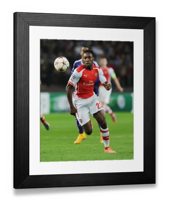 Framed Print : Arsenal's Danny Welbeck in Action against RSC Anderlecht, UEFA Champions League 2014-15 (Brussels) Framed Print : Arsenal's Danny Welbeck in Action against RSC Anderlecht, UEFA Champions League 2014-15 (Brussels)