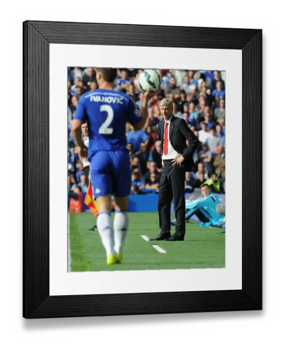 Framed Print : Arsene Wenger at Stamford Bridge: Chelsea vs. Arsenal, Premier League 2014-15 Framed Print : Arsene Wenger at Stamford Bridge: Chelsea vs. Arsenal, Premier League 2014-15