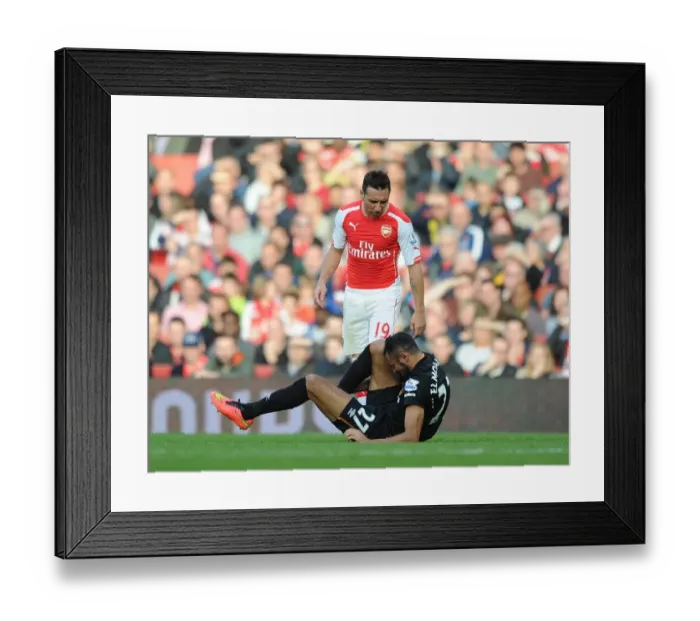 Framed Print : Santi Cazorla vs. Ahmed Elmohamady: A Battle at the Emirates - Arsenal v Hull City, 2014-15 Premier League Framed Print : Santi Cazorla vs. Ahmed Elmohamady: A Battle at the Emirates - Arsenal v Hull City, 2014-15 Premier League