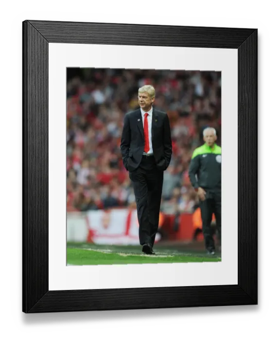 Framed Print : Arsene Wenger Leads Arsenal in Premier League Clash Against Hull City (2014-15) Framed Print : Arsene Wenger Leads Arsenal in Premier League Clash Against Hull City (2014-15)