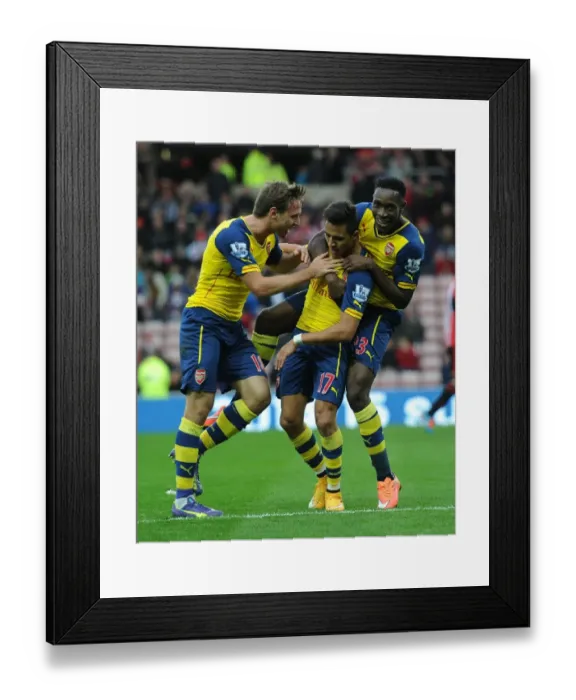 Framed Print : Sunderland v Arsenal - Premier League