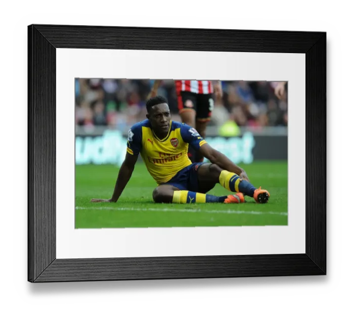 Framed Print : Danny Welbeck in Action: Sunderland vs Arsenal, Premier League 2014 / 15 Framed Print : Danny Welbeck in Action: Sunderland vs Arsenal, Premier League 2014 / 15