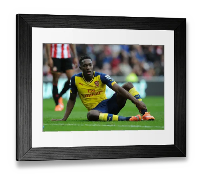 Framed Print : Danny Welbeck in Action: Sunderland vs. Arsenal, Premier League 2014 / 15 Framed Print : Danny Welbeck in Action: Sunderland vs. Arsenal, Premier League 2014 / 15