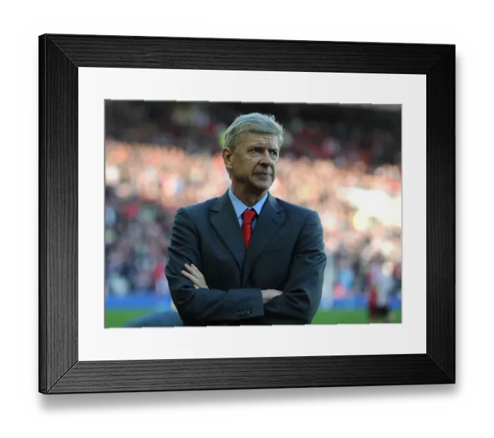 Framed Print : Arsene Wenger: Sunderland vs Arsenal, Premier League 2014 / 15 Framed Print : Arsene Wenger: Sunderland vs Arsenal, Premier League 2014 / 15