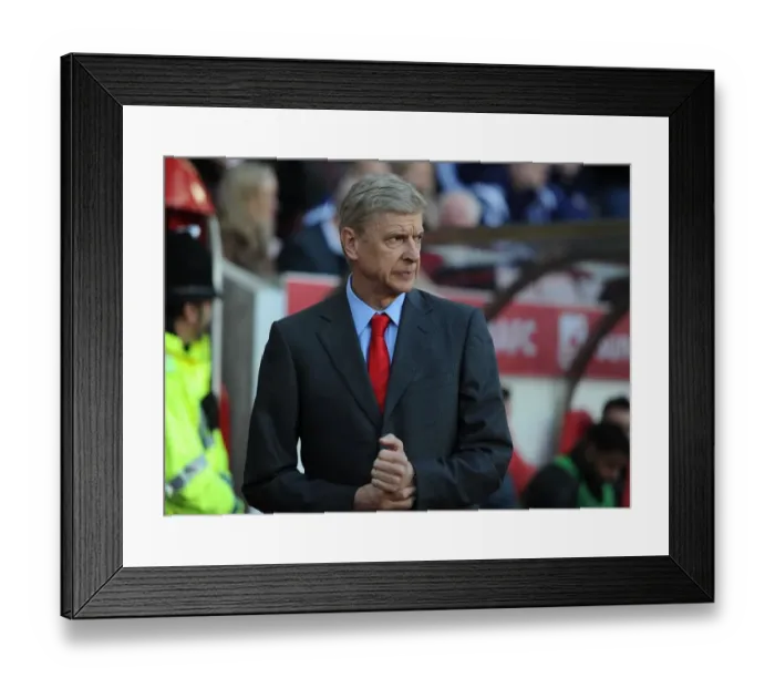 Framed Print : Arsene Wenger - Sunderland v Arsenal, Premier League 2014 / 15 Framed Print : Arsene Wenger - Sunderland v Arsenal, Premier League 2014 / 15