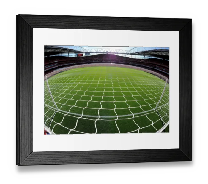 Framed Print : North Bank Goal: Arsenal vs Burnley, Premier League 2014 / 15 Framed Print : North Bank Goal: Arsenal vs Burnley, Premier League 2014 / 15