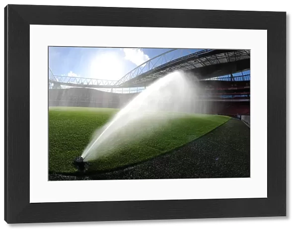 Arsenal's Wet Victory: 3-0 Over Burnley, Barclays Premier League (2014)