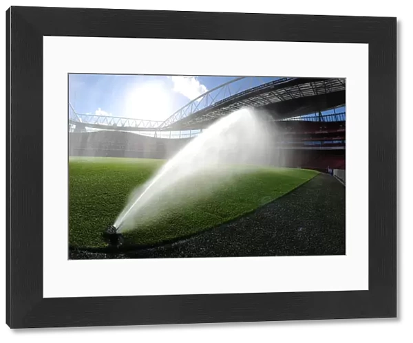Arsenal's Wet Victory: 3-0 Over Burnley, Barclays Premier League (2014)