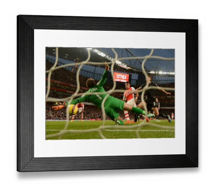Framed Print : Alexis Sanchez's Dramatic Goal: Arsenal's Triumph over Burnley (Nov 2014) Framed Print : Alexis Sanchez's Dramatic Goal: Arsenal's Triumph over Burnley (Nov 2014)