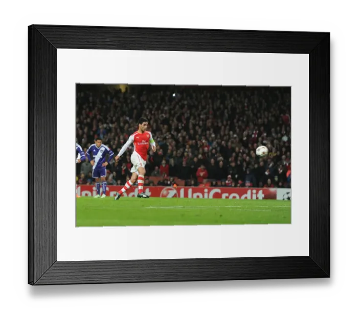 Framed Print : Arsenal FC v RSC Anderlecht - UEFA Champions League Framed Print : Arsenal FC v RSC Anderlecht - UEFA Champions League
