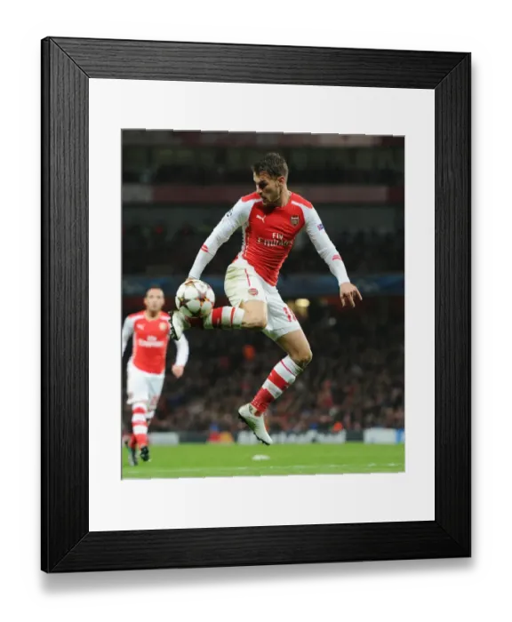 Framed Print : Aaron Ramsey in Action: Arsenal vs RSC Anderlecht, UEFA Champions League, 2014 Framed Print : Aaron Ramsey in Action: Arsenal vs RSC Anderlecht, UEFA Champions League, 2014