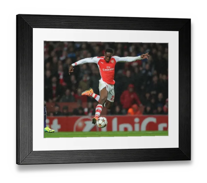 Framed Print : Danny Welbeck in Action: Arsenal vs RSC Anderlecht, UEFA Champions League, 2014 Framed Print : Danny Welbeck in Action: Arsenal vs RSC Anderlecht, UEFA Champions League, 2014
