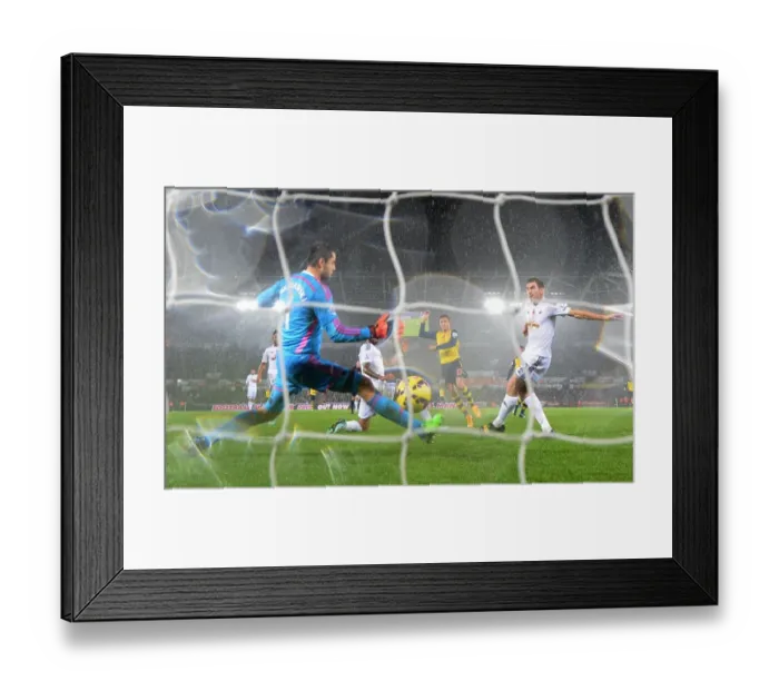 Framed Print : Alexis Sanchez Scores Past Lukasz Fabianski: Swansea vs Arsenal, Premier League 2014-15 Framed Print : Alexis Sanchez Scores Past Lukasz Fabianski: Swansea vs Arsenal, Premier League 2014-15