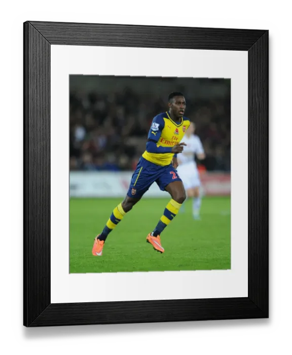 Framed Print : Danny Welbeck in Action: Swansea vs Arsenal, Premier League 2014-15 Framed Print : Danny Welbeck in Action: Swansea vs Arsenal, Premier League 2014-15