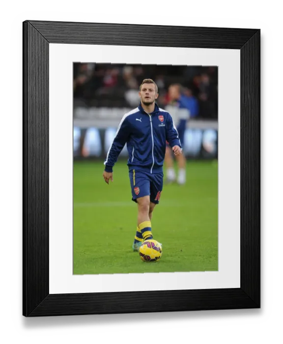 Framed Print : Jack Wilshere Gears Up: Swansea v Arsenal, Premier League 2014-15 Framed Print : Jack Wilshere Gears Up: Swansea v Arsenal, Premier League 2014-15
