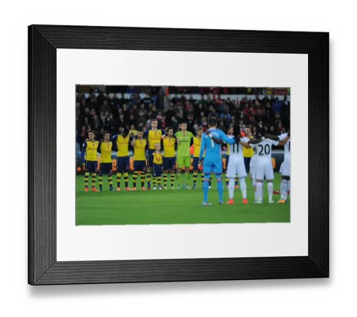 Framed Print : Swansea City v Arsenal - Premier League