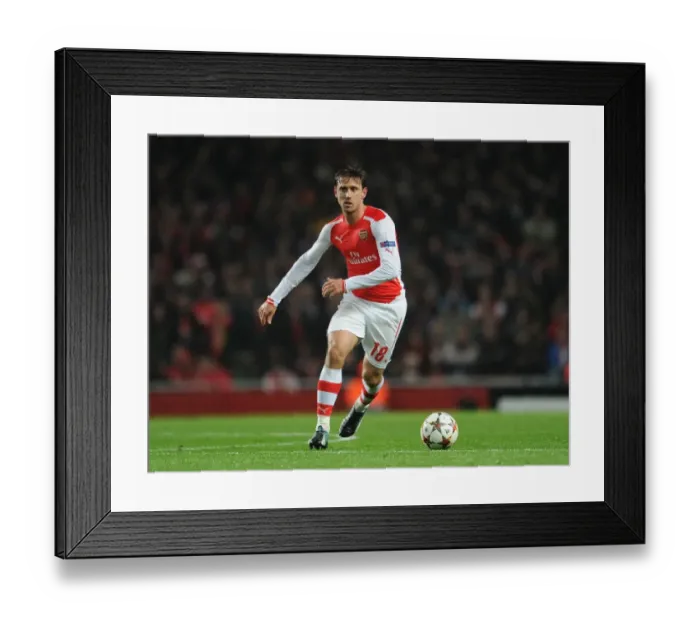 Framed Print : Nacho Monreal in Action: Arsenal vs RSC Anderleicht, UEFA Champions League, 2014 Framed Print : Nacho Monreal in Action: Arsenal vs RSC Anderleicht, UEFA Champions League, 2014
