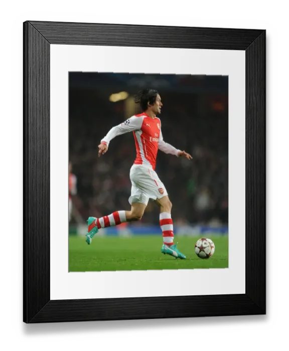 Framed Print : Tomas Rosicky in Action: Arsenal FC vs RSC Anderlecht, UEFA Champions League, 2014 Framed Print : Tomas Rosicky in Action: Arsenal FC vs RSC Anderlecht, UEFA Champions League, 2014