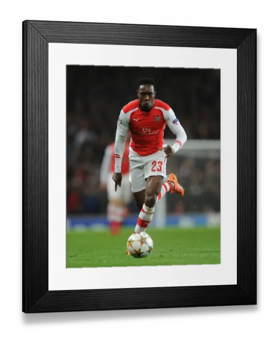 Framed Print : Danny Welbeck in Action: Arsenal vs RSC Anderleicht, UEFA Champions League, 2014 Framed Print : Danny Welbeck in Action: Arsenal vs RSC Anderleicht, UEFA Champions League, 2014