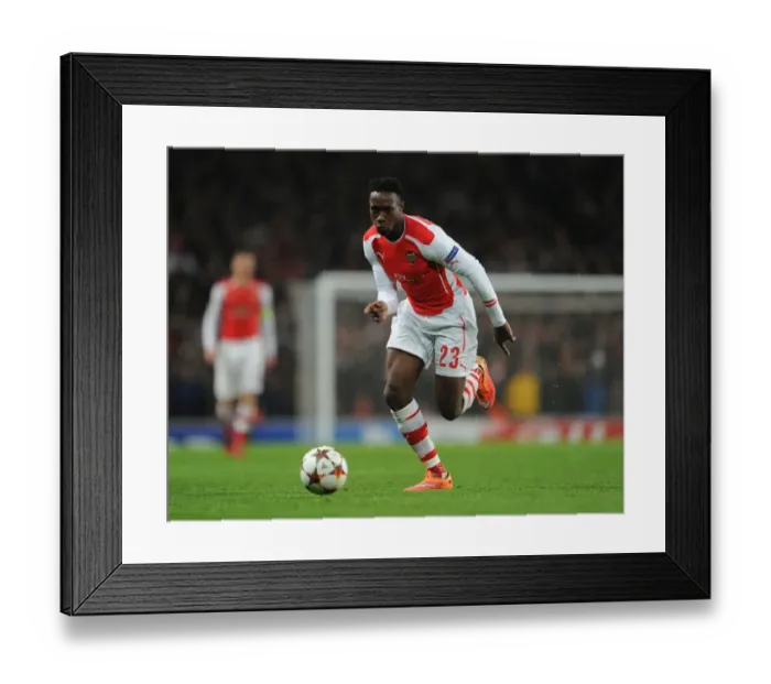 Framed Print : Danny Welbeck in Action: Arsenal vs RSC Anderlecht, UEFA Champions League, 2014 Framed Print : Danny Welbeck in Action: Arsenal vs RSC Anderlecht, UEFA Champions League, 2014
