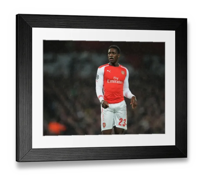 Framed Print : Danny Welbeck in Action for Arsenal against RSC Anderlecht, UEFA Champions League, 2014 Framed Print : Danny Welbeck in Action for Arsenal against RSC Anderlecht, UEFA Champions League, 2014