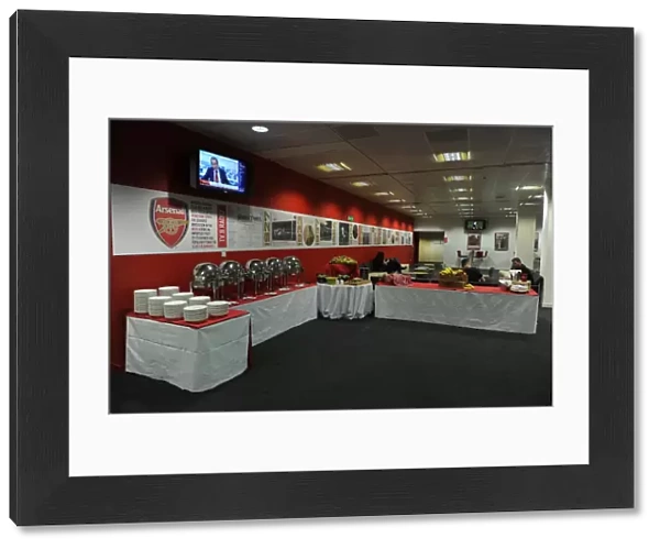 Press Lounge. Arsenal 2: 1 Manchester United. Barclays Premier League. Emirates Stadium, 22  /  11  /  14