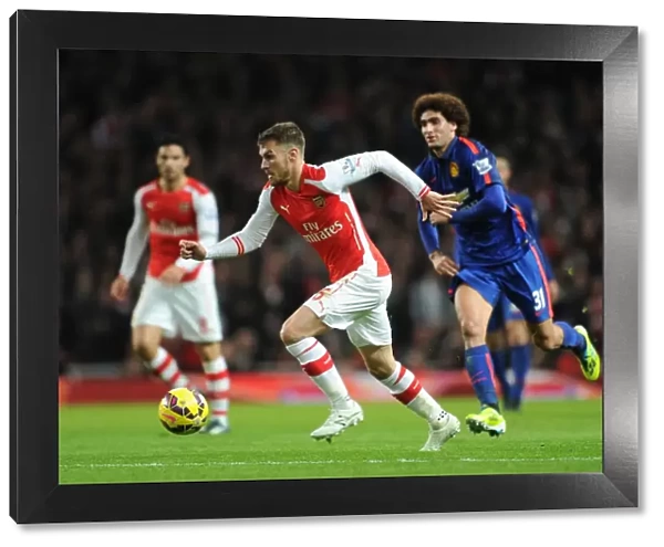 Clash of Midfield Titans: Ramsey vs. Fellaini - Arsenal vs. Manchester United, Premier League 2014-15