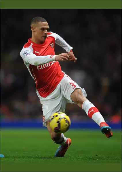 Arsenal vs Manchester United: Kieran Gibbs in Action (2014-15)