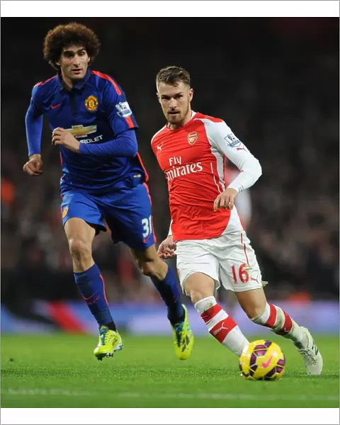 Clash of Midfield Titans: Ramsey vs. Fellaini (Arsenal vs. Manchester United, 2014-15)