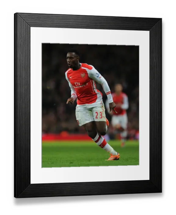 Framed Print : Danny Welbeck vs Manchester United - Arsenal Premier League 2014-15 Framed Print : Danny Welbeck vs Manchester United - Arsenal Premier League 2014-15