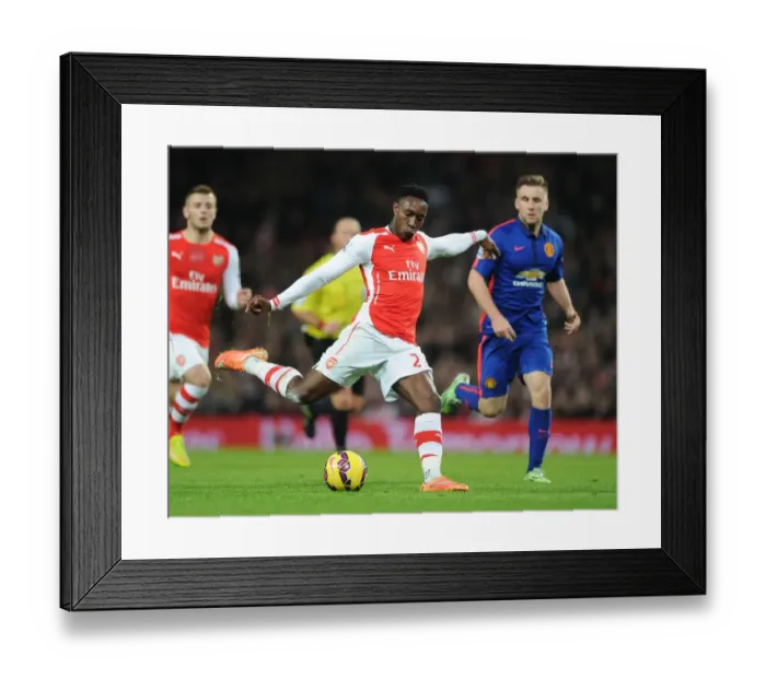Framed Print : Danny Welbeck in Action: Arsenal vs Manchester United, Premier League 2014-15 Framed Print : Danny Welbeck in Action: Arsenal vs Manchester United, Premier League 2014-15