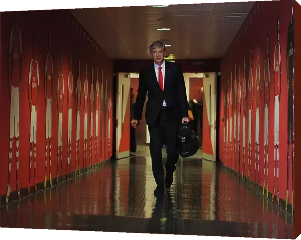 Arsene Wenger Leads Arsenal Against Manchester United (2014-15)