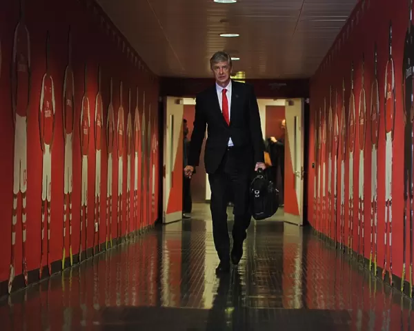 Arsene Wenger Leads Arsenal Against Manchester United (2014-15)