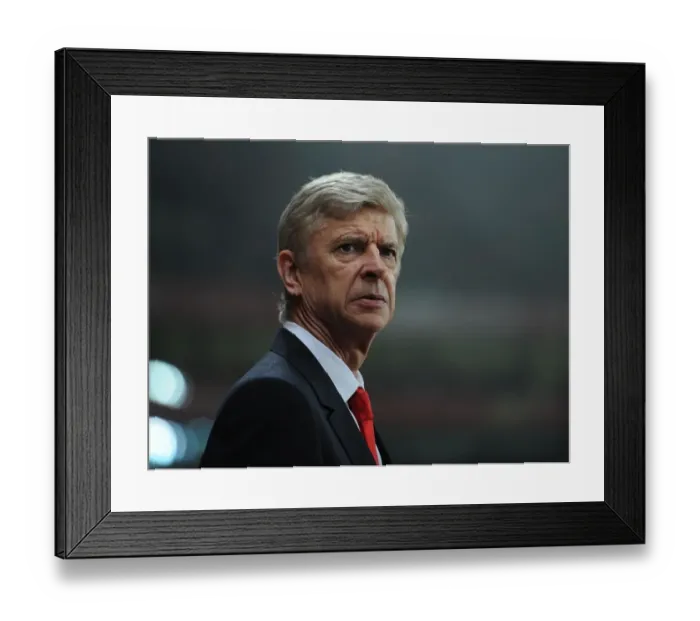 Framed Print : Arsene Wenger Leads Arsenal in UEFA Champions League Match Against Borussia Dortmund (2014-15) Framed Print : Arsene Wenger Leads Arsenal in UEFA Champions League Match Against Borussia Dortmund (2014-15)