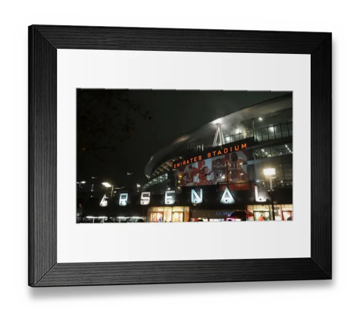 Framed Print : Arsenal vs Borussia Dortmund: Champions League Clash at Emirates Stadium (2014-15) Framed Print : Arsenal vs Borussia Dortmund: Champions League Clash at Emirates Stadium (2014-15)